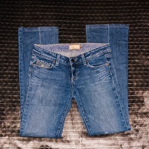 PAIGE Women's Boot Cut Jeans - Blue